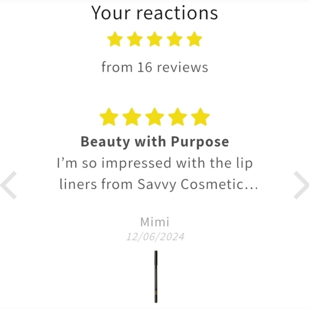 🆕 Savvy Lip Liner Icy Mauve 💎